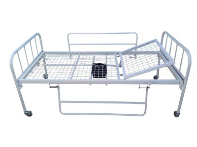 تخت بیمارستانی یک شکن مکانیکی